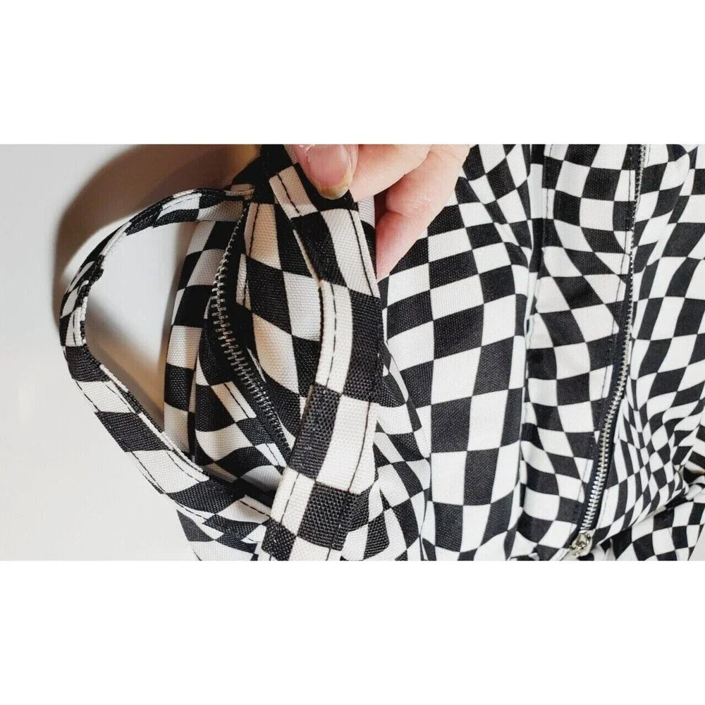 No Boundaries Women's Dome Backpack Black and White 12